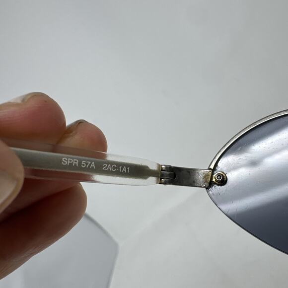 Authentic Prada Vintage Sunglasses Made In Italy SPR 57A 2Ac-1A1 - Picture 6 of 7